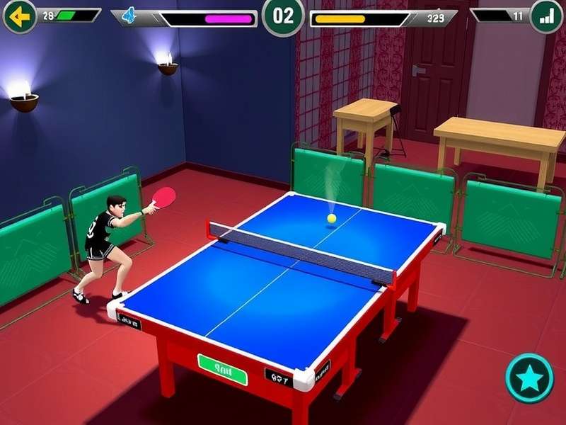 Indian Table Tennis Warrior Gameplay Screenshot